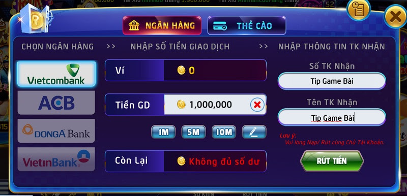 Rút Tiền Rikvip - Cách Thức Dễ Dàng Để Giữ Lại Khoản Lợi Nhuận Rút Tiền Rikvip - Cách Thức Dễ Dàng Để Giữ Lại Khoản Lợi Nhuận
