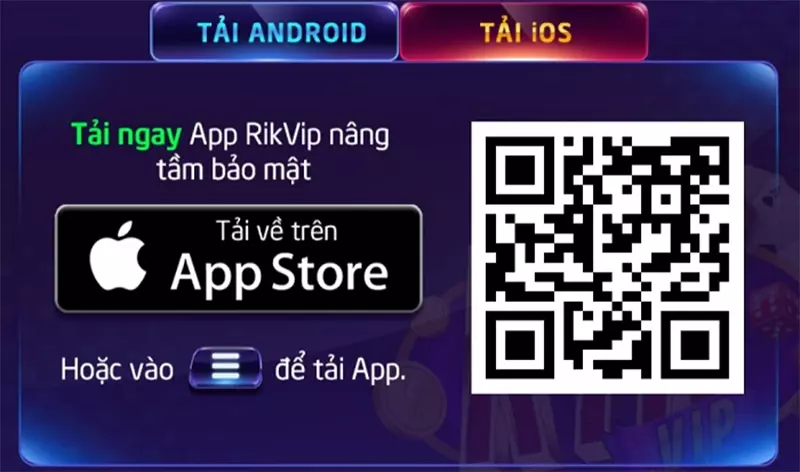 Tải app Rikvip - Trải nghiệm game tuyệt vời trên di động Tải app Rikvip - Trải nghiệm game tuyệt vời trên di động